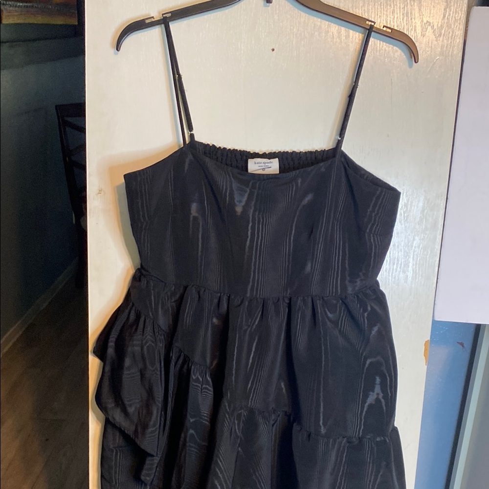Kate Spade Black Textured Dress